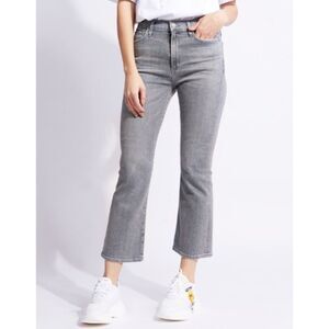 Citizens Of Humanity Light Gray Wide Leg Jeans